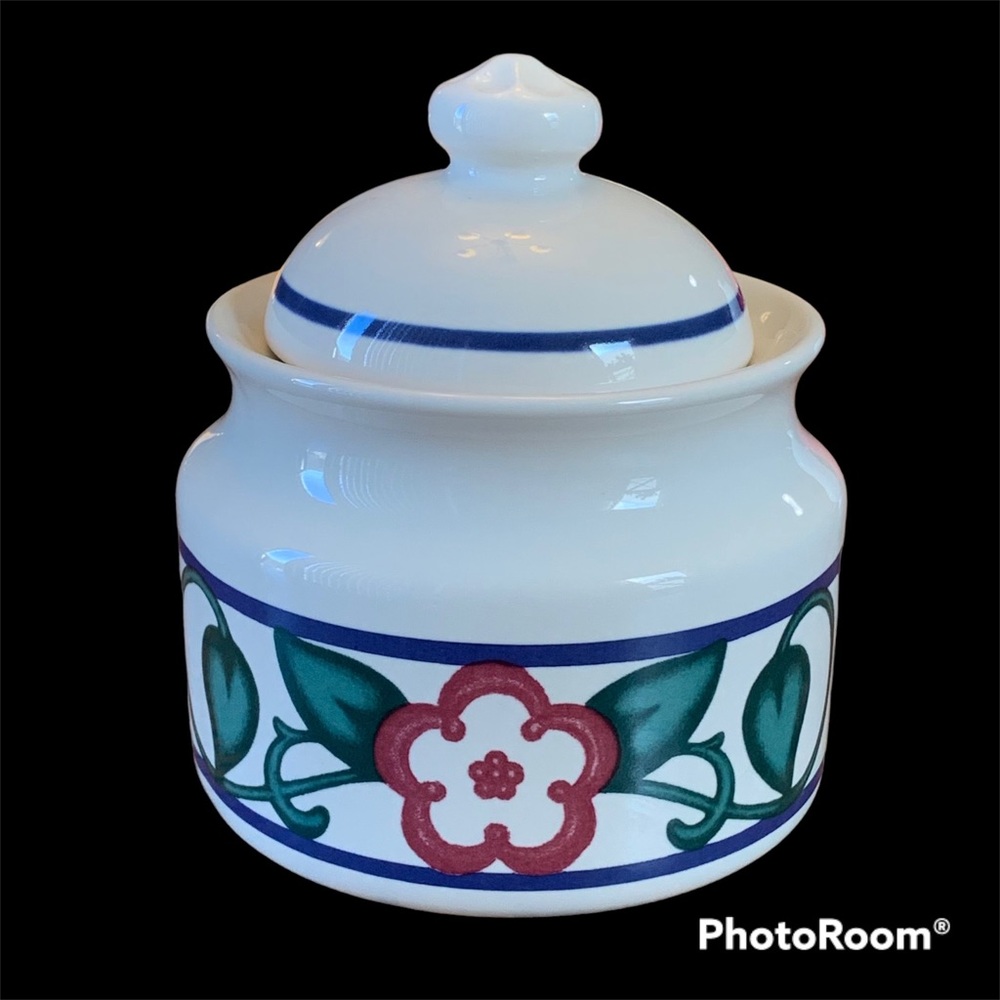 Pfaltzgraff Arbor Vine Ceramic Sugar Bowl